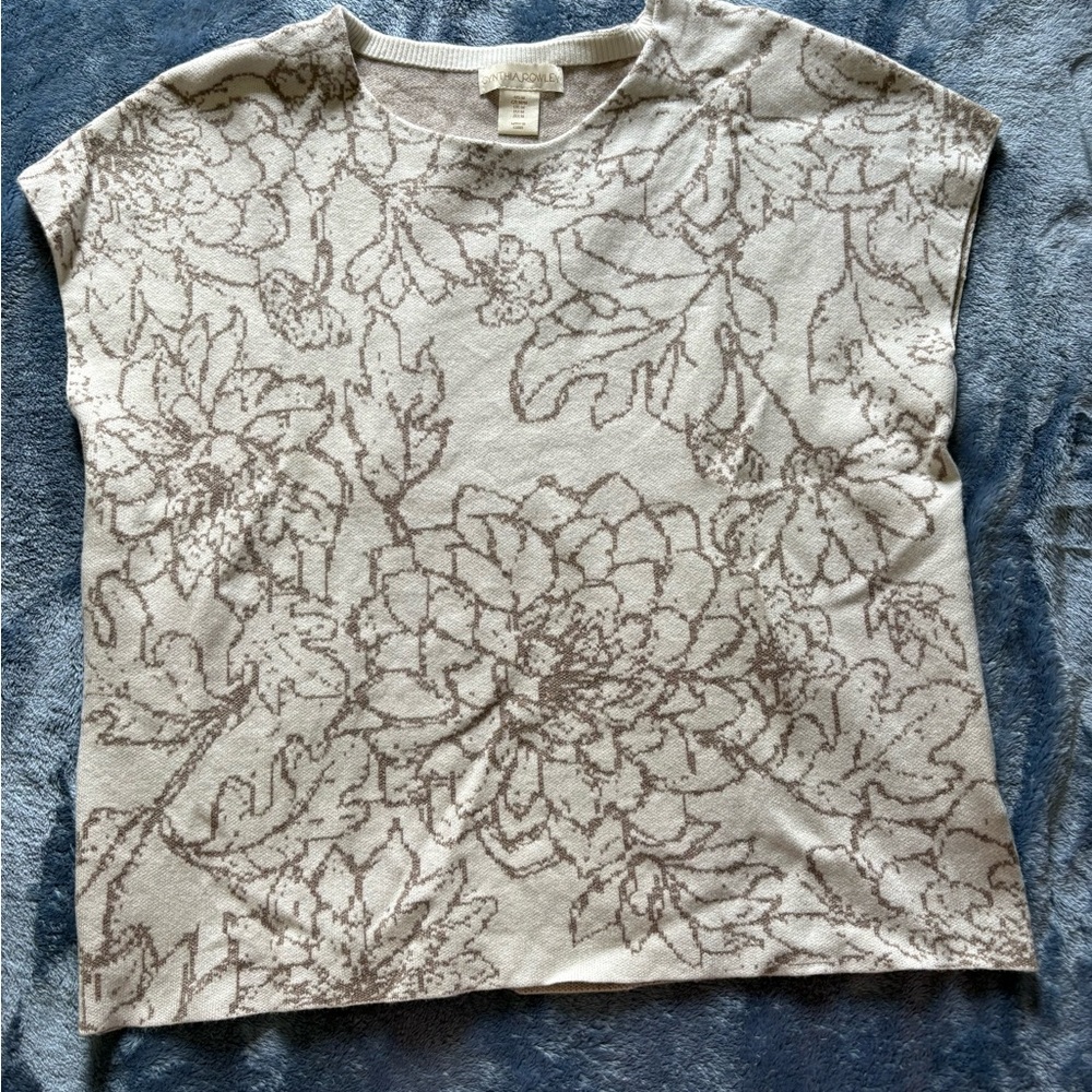 Floral Beige Top